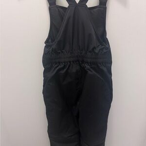 Lands' End Kids Black Snow Bib